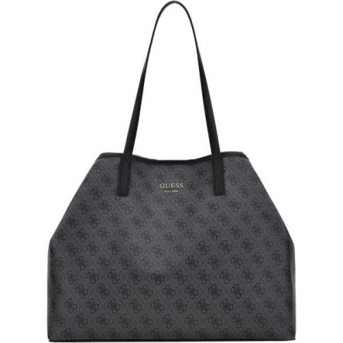 Stijlvolle 2-in-1 Handtas voor Vrouwen Guess , Black , Dames