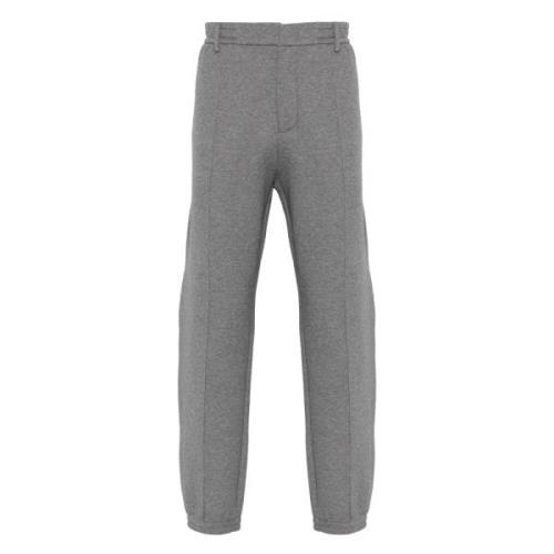 Katoenen jersey trainingsbroek met zakken Emporio Armani , Gray , Here...