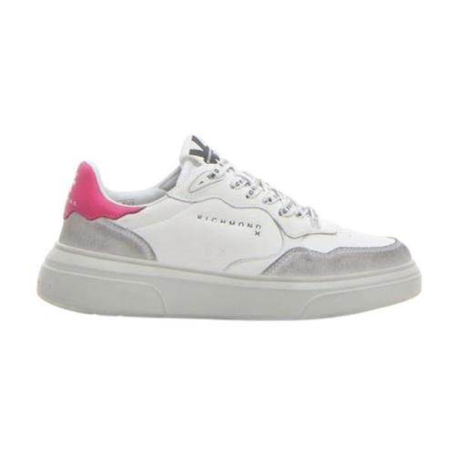 Logo Sneakers voor Vrouwen John Richmond , White , Dames