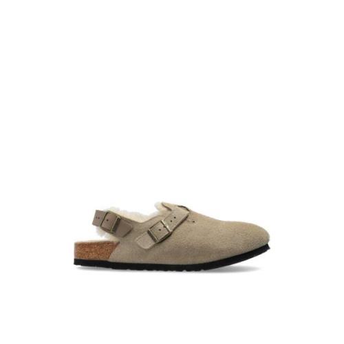 Schoenen Tokio Binnen Shearling Birkenstock , Beige , Heren