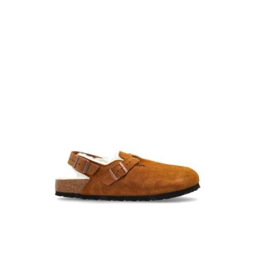 Schoenen Tokio Binnen Shearling Birkenstock , Brown , Heren