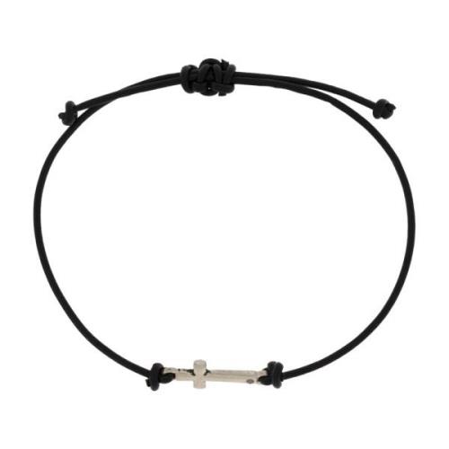 Leren armband AllSaints , Black , Heren