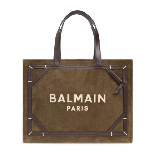 shopper type tas Balmain , Green , Dames