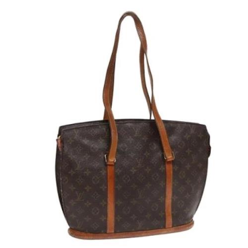 Pre-owned Canvas totes Louis Vuitton Vintage , Brown , Dames