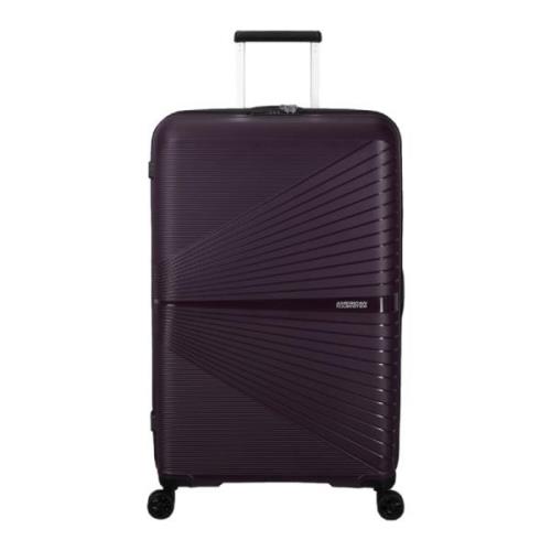 Donker pruim hard shell koffer American Tourister , Purple , Unisex