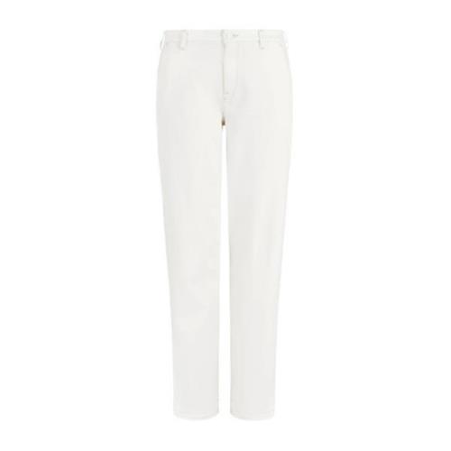 Casual Herenbroek Emporio Armani , White , Dames