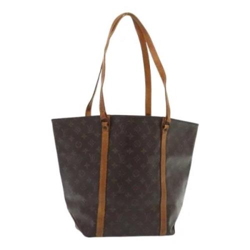 Pre-owned Canvas totes Louis Vuitton Vintage , Brown , Dames