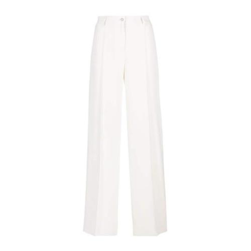 Wide Trousers Pinko , White , Dames