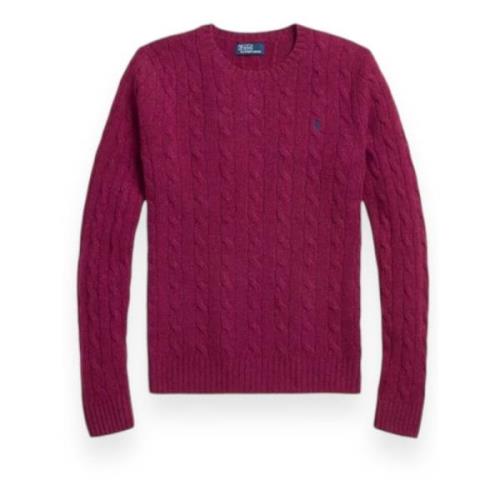 Stijlvolle Sweater Collectie Polo Ralph Lauren , Purple , Dames