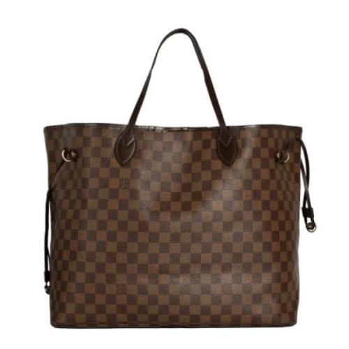 Pre-owned Canvas louis-vuitton-bags Louis Vuitton Vintage , Brown , Da...