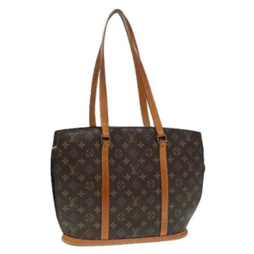 Pre-owned Canvas totes Louis Vuitton Vintage , Brown , Dames