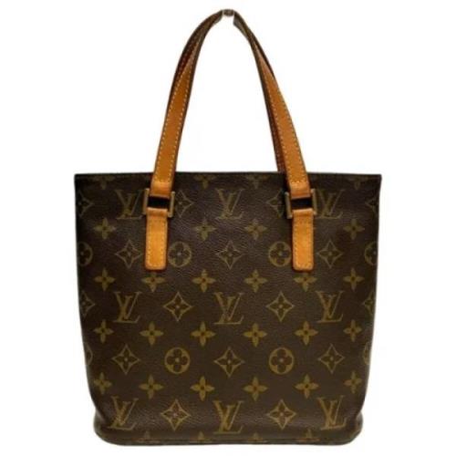 Pre-owned Canvas louis-vuitton-bags Louis Vuitton Vintage , Brown , Da...