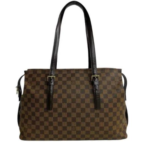 Pre-owned Leather louis-vuitton-bags Louis Vuitton Vintage , Brown , D...