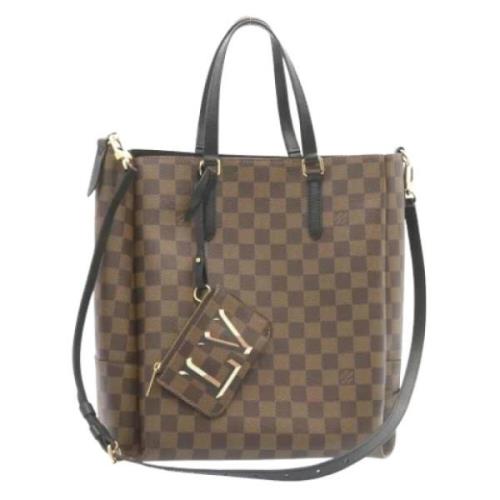 Pre-owned Canvas louis-vuitton-bags Louis Vuitton Vintage , Brown , Da...