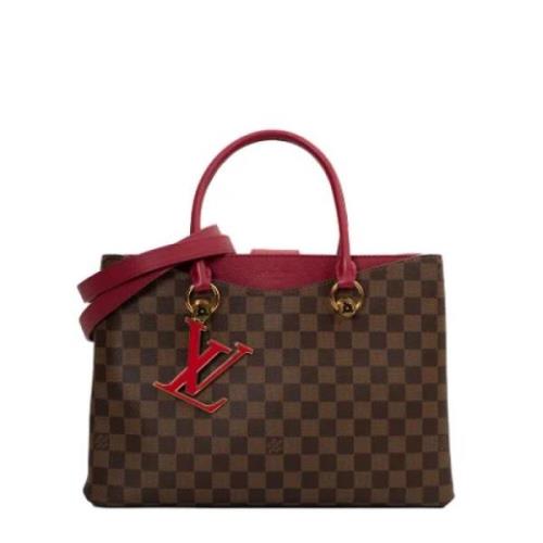 Pre-owned Canvas louis-vuitton-bags Louis Vuitton Vintage , Brown , Da...