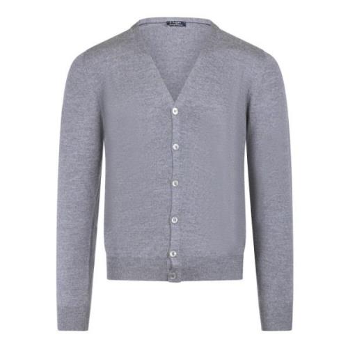 Grijze Sweater Collectie Barba , Gray , Heren