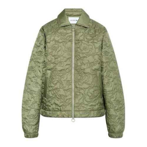 Jas met geborduurd patroon Lacoste , Green , Dames