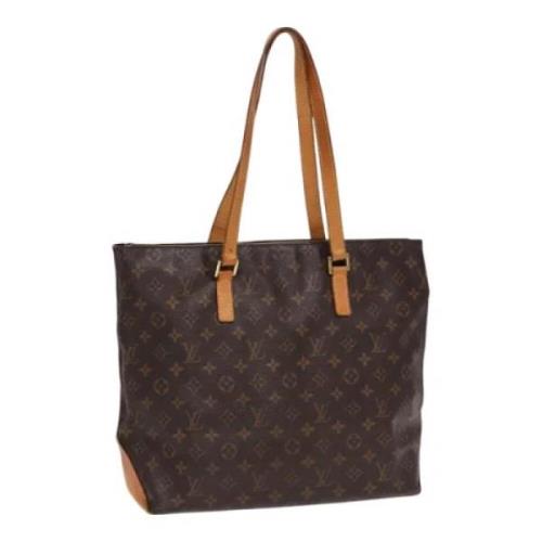 Pre-owned Canvas louis-vuitton-bags Louis Vuitton Vintage , Brown , Da...