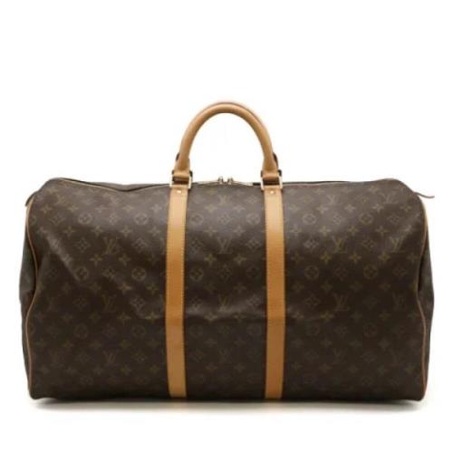 Pre-owned Canvas louis-vuitton-bags Louis Vuitton Vintage , Brown , Da...