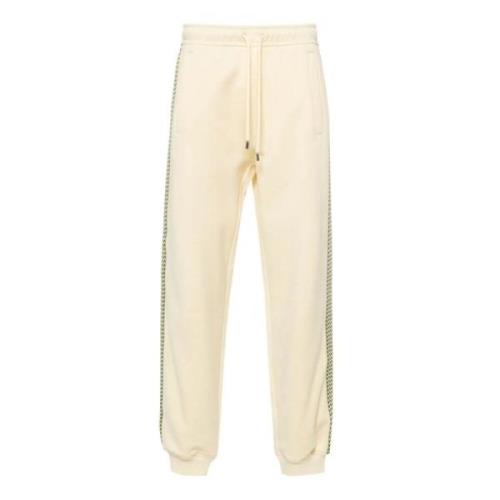 Sportieve Gele Jersey Broek Lanvin , Yellow , Heren