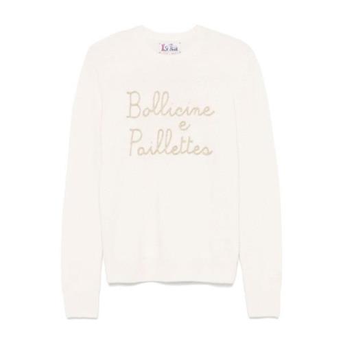 Crème Sweater Collectie Saint Barth , Beige , Dames