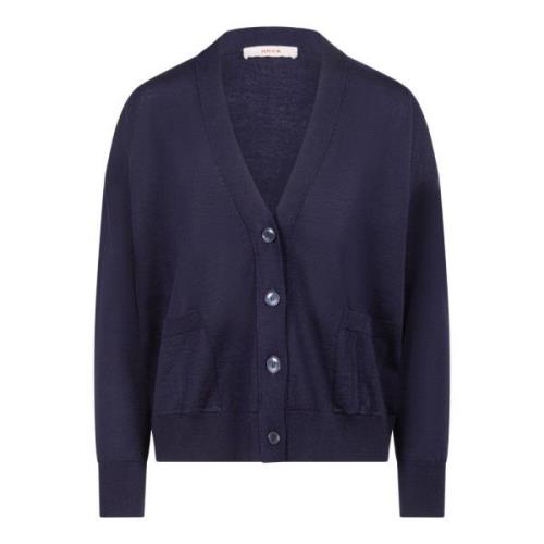 Blauwe Sweater Collectie Jucca , Blue , Dames