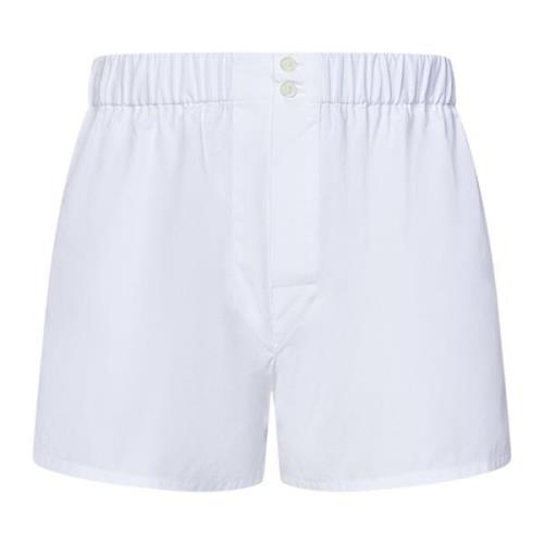 Witte katoenen boxershorts Aw24 Brioni , White , Heren