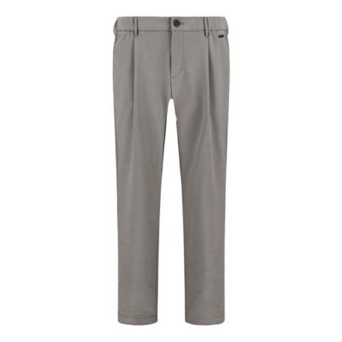 Grijze Laminar Broek Regular Fit Herno , Gray , Heren