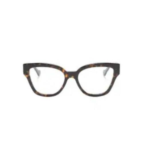 Moderne Optische Bril Gucci , Brown , Dames