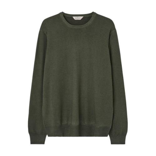 Merino Wol Groene Trui Gran Sasso , Green , Heren