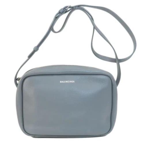 Pre-owned Leather balenciaga-bags Balenciaga Vintage , Gray , Dames