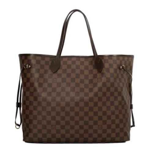 Pre-owned Canvas louis-vuitton-bags Louis Vuitton Vintage , Brown , Da...