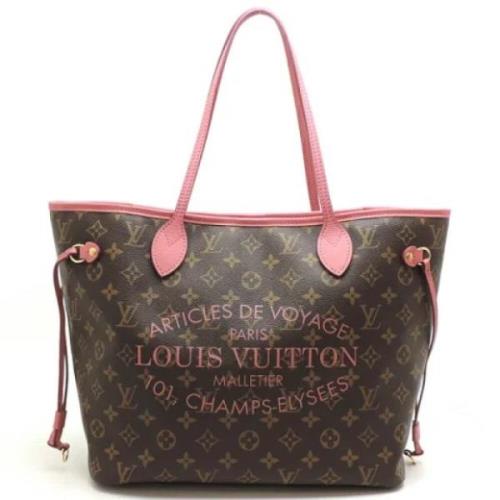 Pre-owned Canvas louis-vuitton-bags Louis Vuitton Vintage , Brown , Da...