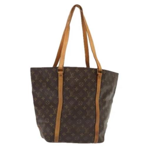 Pre-owned Canvas shoulder-bags Louis Vuitton Vintage , Brown , Dames