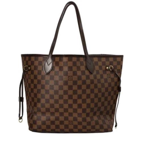 Pre-owned Canvas louis-vuitton-bags Louis Vuitton Vintage , Brown , Da...