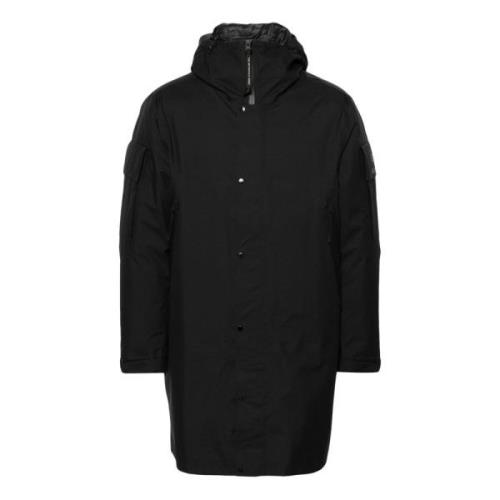 Waterdichte Gore-Tex Infinium™ Zwarte Jas C.p. Company , Black , Heren