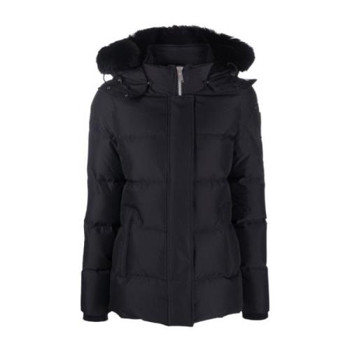 Zwart W Cloud 3Q SH Moose Knuckles , Black , Dames