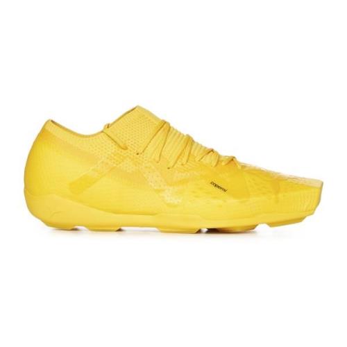 Gele Mesh Vierkante Neus Sneakers Coperni , Yellow , Dames