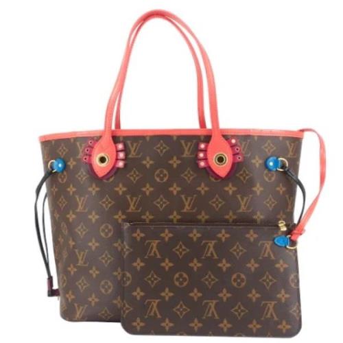 Pre-owned Canvas louis-vuitton-bags Louis Vuitton Vintage , Brown , Da...