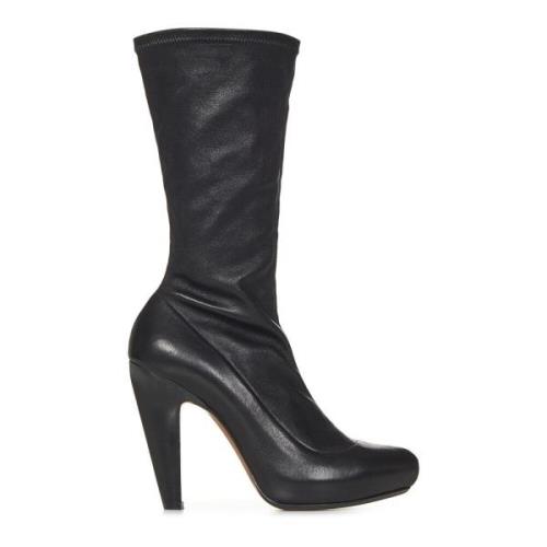 Zwarte enkellaarzen voor vrouwen Alexander McQueen , Black , Dames