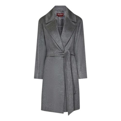 Grijze Cashmere Wikkeljas Max Mara , Gray , Dames