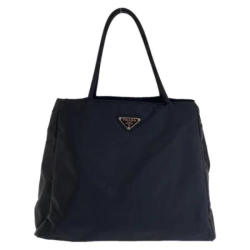 Pre-owned Canvas totes Prada Vintage , Black , Dames