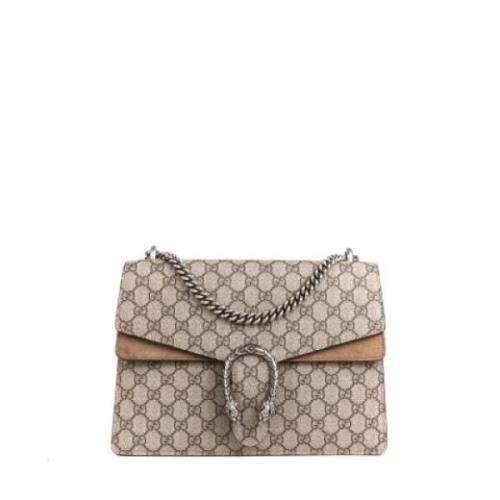 Pre-owned Leather gucci-bags Gucci Vintage , Brown , Dames