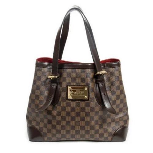 Pre-owned Canvas louis-vuitton-bags Louis Vuitton Vintage , Brown , Da...