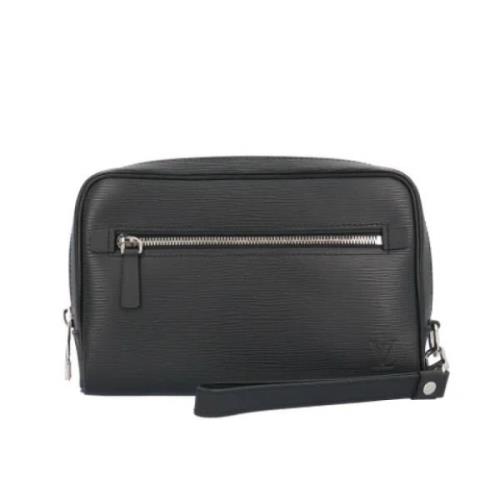 Pre-owned Leather louis-vuitton-bags Louis Vuitton Vintage , Black , H...