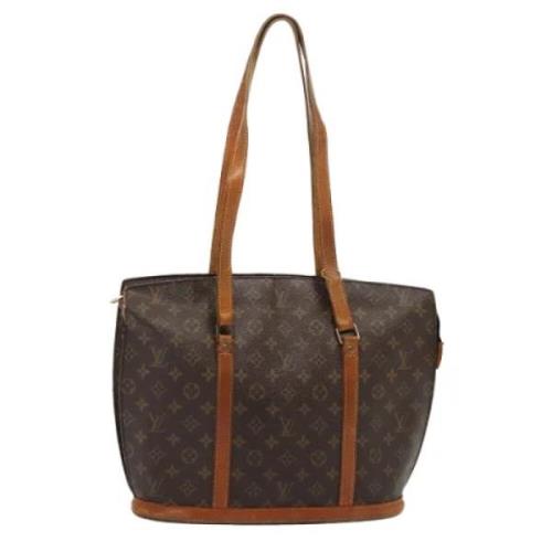 Pre-owned Canvas shoulder-bags Louis Vuitton Vintage , Brown , Dames