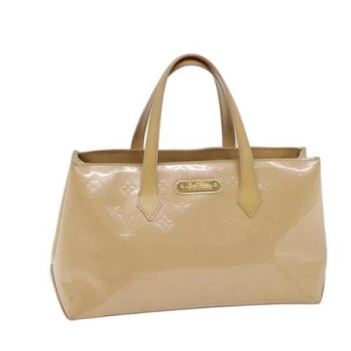 Pre-owned Leather louis-vuitton-bags Louis Vuitton Vintage , Beige , D...