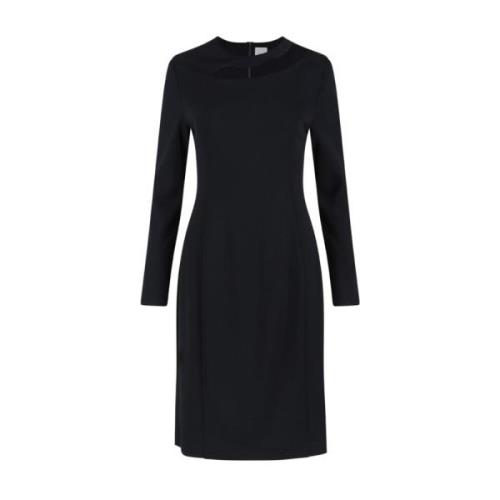 Zwarte Jurk met Uitsnijding Calvin Klein , Black , Dames