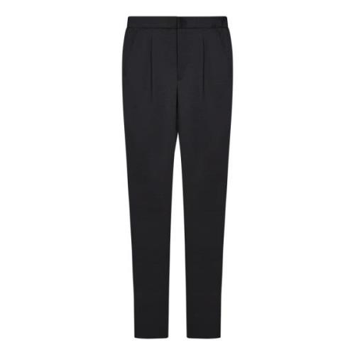 Grijze Broek met Elastische Taille Emporio Armani , Gray , Heren