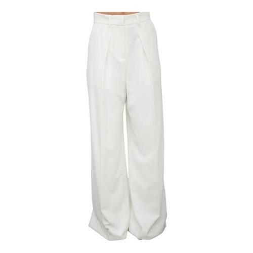 hun's pick tailored pants Bianco Karl Lagerfeld , White , Dames